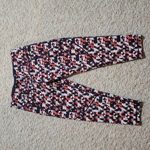 Sweaty Betty Power Crop Multi-Colored Active Cropped Pants
